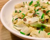 Hình bước làm 3 của món 🌱 Cải Thảo Xào Tương Hột (Vegan)