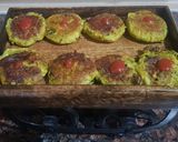 A picture of step 8 of Sweet potato tikki.