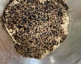 A picture of step 1 of Turmeric Mixed Sesame Sourdough 🍞🌾 (Sourdough Bread with Turmeric, Mixed Sesame, and Herb Powder).