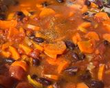 Une image de l'étape 2 de Chili veggie cheddar.
