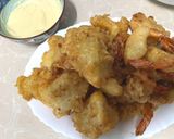 รูปขั้นตอนการทำที่ 4 ของ Peru Jalea 🍤ซีฟู้ดทอดกรอบแกล้มสลัดหอมแดงมะเขือเทศแบบเปรู 🍋🍎🍤🌶️