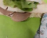 Foto del paso 2 de la receta: Wrap triangular bajo en calorías 🥬