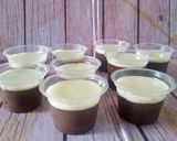 Foto langkah ke 3 dari resep Puding Coklat Fla ala KFC.