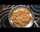 A picture of step 3 of Red sauce cheese pasta.