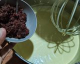 Gambar langkah 3 resipi Kek Lapis Cranberries.