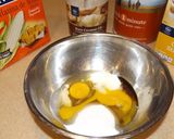 Foto del paso 3 de la receta: Bizcochuelitos de Avena y Maiz con corazon de manzana