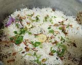 A picture of step 9 of Chicken biryani.