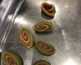 A picture of step 6 of Tricolored puris.
