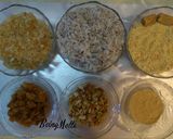 A picture of step 1 of Dink Modak/ Ladoo.