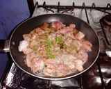 Foto del paso 1 de la receta: Res primavera con arroz en mora...🇸🇻