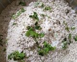 A picture of step 1 of Ragi mudde.
