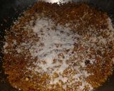 A picture of step 3 of Baati choorma.