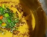 A picture of step 4 of Karhi pakora.