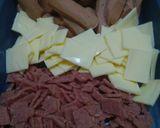 Foto langkah ke 9 dari resep Roti cup tabur smoked beef(bread maker).