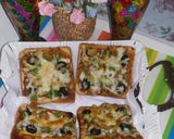 A picture of step 5 of Bread pizza.