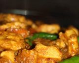 A picture of step 3 of Boneless chicken Karahi.