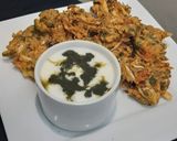 A picture of step 5 of Mix veg pakoras 🥔🥕🥬🌶🍅.