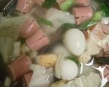 Foto langkah ke 6 dari resep Sayur sop telur puyuh n sosis.