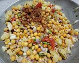 मटर चाट (Matar Chaat recipe in Hindi) रेसिपी चरण 3 फोटो