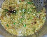A picture of step 2 of Egg fried rice 🍚🍚.