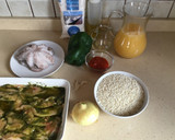 Foto del paso 1 de la receta: Arroz meloso con pulpo y pechugas de pollo con mojo verde