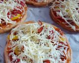 Foto langkah ke 3 dari resep Pizza roti tawar 5 menit.