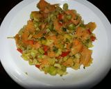 Foto del paso 6 de la receta: Albóndigas de quinoa sobre panaché de verduras