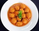 Hình bước làm 1 của món Nui Xốt Xíu Mại