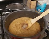 केशर बदामाचा शिरा (Kesar badamacha sheera recipe in marathi) रेसिपी स्टेप 5 फोटो 
