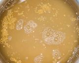 A picture of step 1 of Thirunelveli halwa.