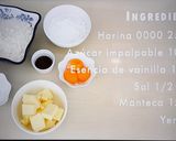 Foto del paso 1 de la receta: Tarta de frutillas o duraznos