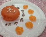 A picture of step 5 of Orange semolina Halwa.
