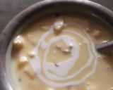 A picture of step 3 of Fruit custard.