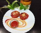 A picture of step 6 of Beetroot & Sesame Seeds Cutlets.