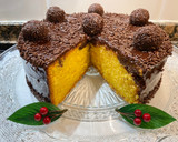 Foto del paso 19 de la receta: Tarta de zanahoria con trufas de leche condensada