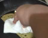 A picture of step 2 of Chatpata Stuffed Masala Papad Cones.