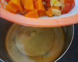 A picture of step 2 of Carrot ginger tomato soup.