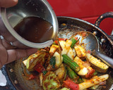 புளி குழம்பு/ கத்திரிக்காய் முருங்கைக்காய் உருளைக்கிழங்கு  புளி குழம்பு ரெசிபி ஸ்டேப் 4 புகைப்படம்