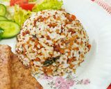 Foto langkah ke 8 dari resep Nasi Tutug Tempe.