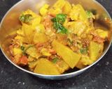 A picture of step 1 of Lauki wali chana dal.