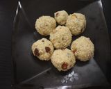 A picture of step 10 of Rava (Semolina) Ladoo / Sooji Ladoo / Easy Special Sweet for Diwali.