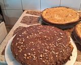 Foto del paso 4 de la receta: Torta Combinada Rellena con Chocolate, Crema Pastelera y Frutal