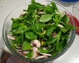 Foto del paso 7 de la receta: Ensalada de espinacas con tocino de un estudiante PZ