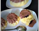 Foto langkah ke 6 dari resep CAKE LABU KUNING Kukus Lapis Coklat.