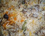 A picture of step 7 of Smokey Chicken Biryani.