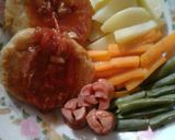 Foto langkah ke 6 dari resep Steak tempe sause tiram mell comel.