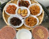 Hình bước làm 3 của món Cháo đậu đỏ nước cốt dừa