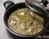Foto del paso 18 de la receta Arroz caldoso de alitas de pollo, en salsa de ali oli de ajo y perejil
