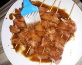 A picture of step 2 of Chicken suya skewers.