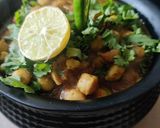 A picture of step 7 of Kichad chole.